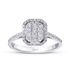 0,43 ct. Diamant Trend Ring