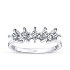 0,30 ct. Diamant Fünf-Stein Ring