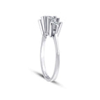 0,30 ct. Diamant Fünf-Stein Ring