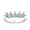 0,20 ct. Diamant Fünf-Stein Ring