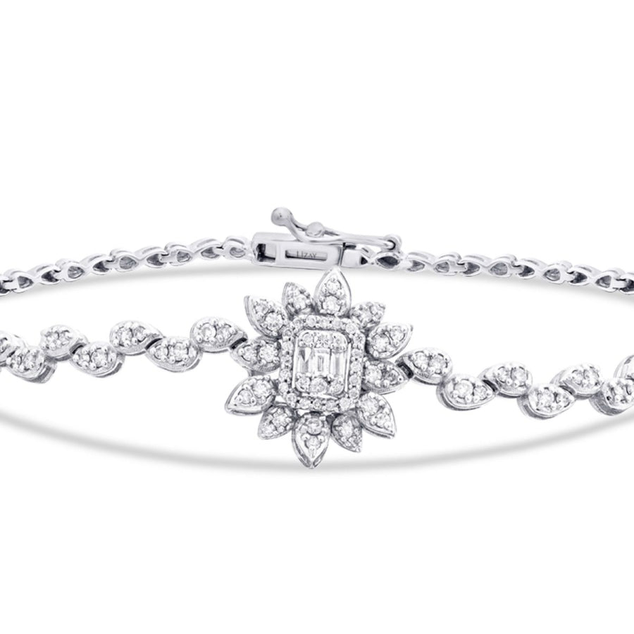 0,73 ct. Diamant Baguette Armband
