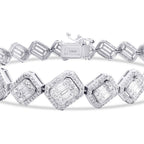 1,66 ct. Diamant Rubin Armband