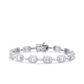 2,94 ct. Diamant Baguette Armband