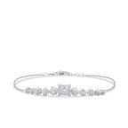 0,49 ct. Diamant Trend Baguette Armband