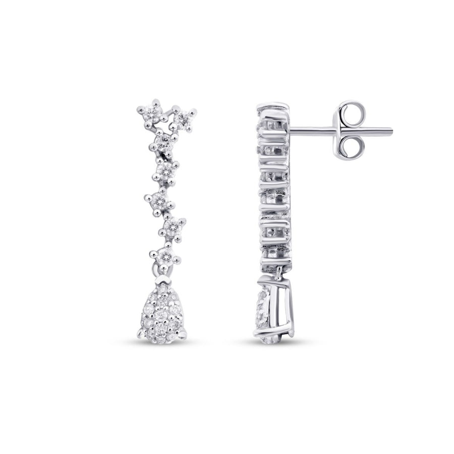 0.32 ct. Diamant Trend Ohrringe