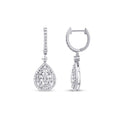 1,39 ct. Diamant Baguette Ohrringe