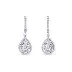 1,39 ct. Diamant Baguette Ohrringe