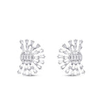 1,42 ct. Diamant Baguette Ohrringe