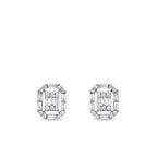 0,26 ct. Diamant Baguette Ohrringe