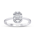 0.21 ct. Diamant Baguette Ring