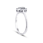 0,21 ct. Diamant Baguette Ring