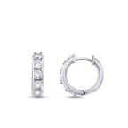 1,00 ct. Diamant Creolen Ohrringe