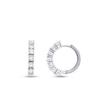 1,44 ct. Diamant Creolen Ohrringe