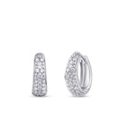 0,83 ct. Diamant Creolen Ohrringe