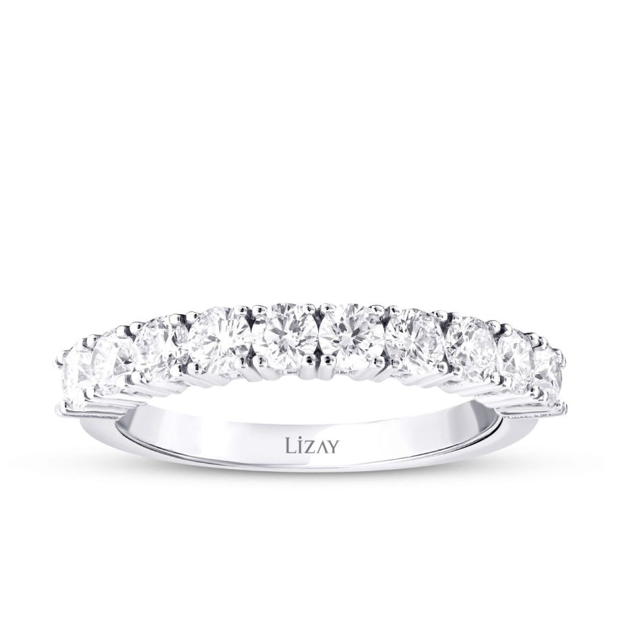 1,01 ct. Diamant Halb-Memoire-Ring