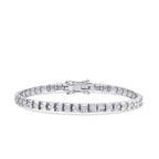 2,92 ct. Diamant Baguette Armband