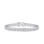 2,83 ct. Diamant Baguette Armband