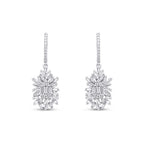 1,36 ct. Diamant Baguette Ohrringe
