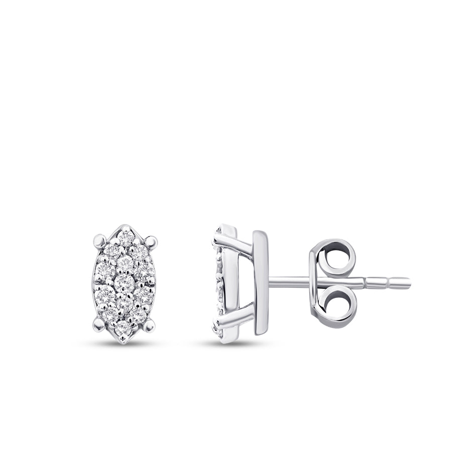 0,25 ct. Diamant Trend Ohrringe