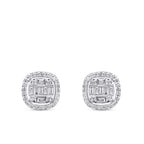 0,36 ct. Diamant Baguette Ohrringe