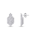 1,00 ct. Diamant Baguette Ohrringe
