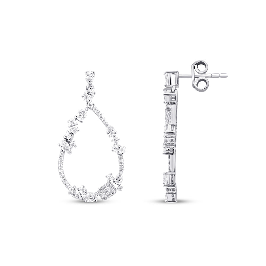 1.07 ct. Diamant Trend Ohrringe
