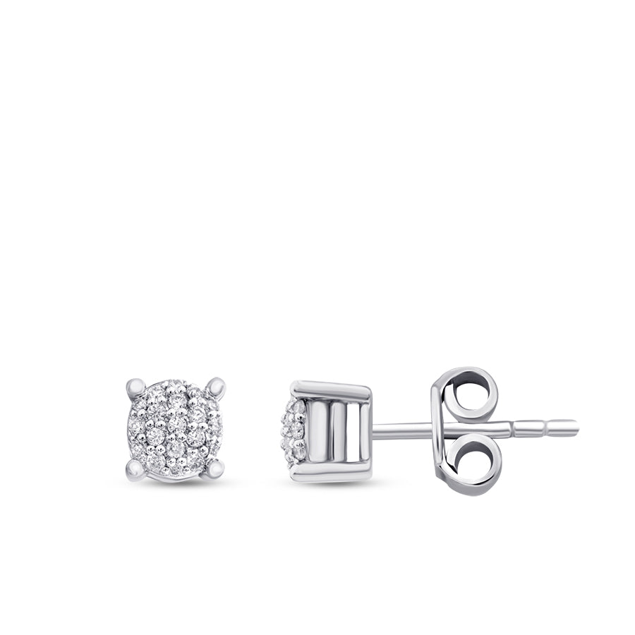 0,12 ct. Diamant Trend Ohrringe