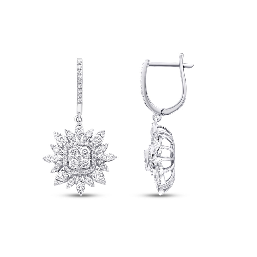 2,20 ct. Diamant Trend Ohrringe