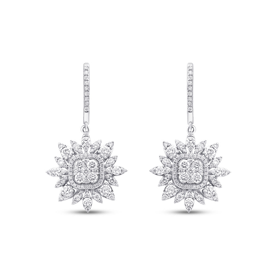 2,20 ct. Diamant Trend Ohrringe