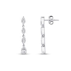 0,57 ct. Diamant Trend Ohrringe