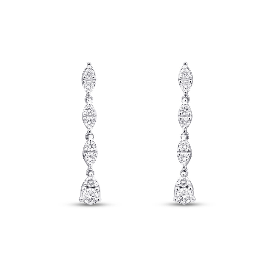 0,57 ct. Diamant Trend Ohrringe