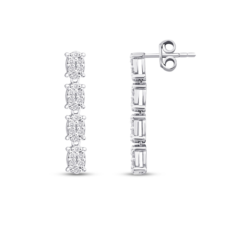 0,46 ct. Diamant Trend Ohrringe