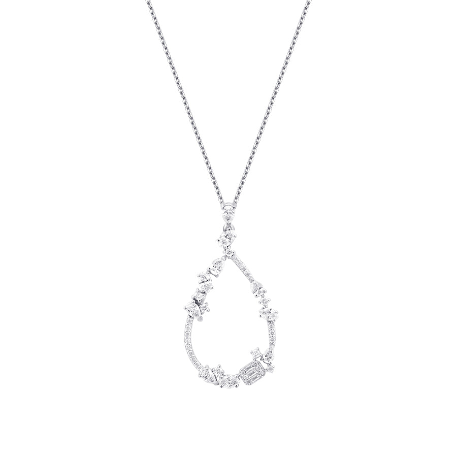 0.96 ct. Diamant Trend Halskette