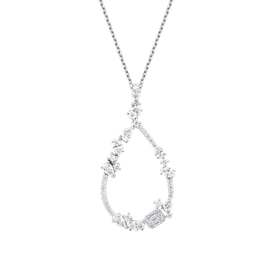 0.96 ct. Diamant Trend Halskette