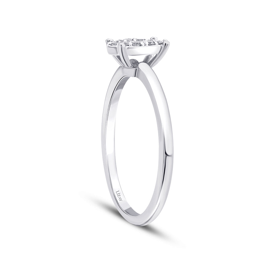 0,13 ct. Diamant Trend Ring