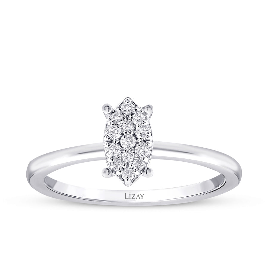 0,13 ct. Diamant Trend Ring