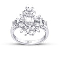0,79 ct. Diamant Baguette Ring