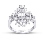 0,79 ct. Diamant Baguette Ring