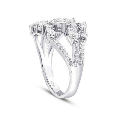 1.00 ct. Diamant Baguette Ring