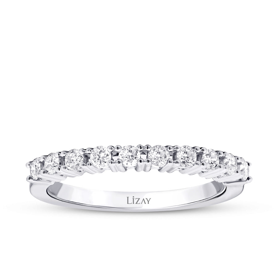 0,34 ct. Diamant Halb-Memoire-Ring