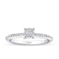 0,19 ct. Diamant Trend Solitär Verlobungsring