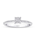 0,19 ct. Diamant Trend Solitär Verlobungsring