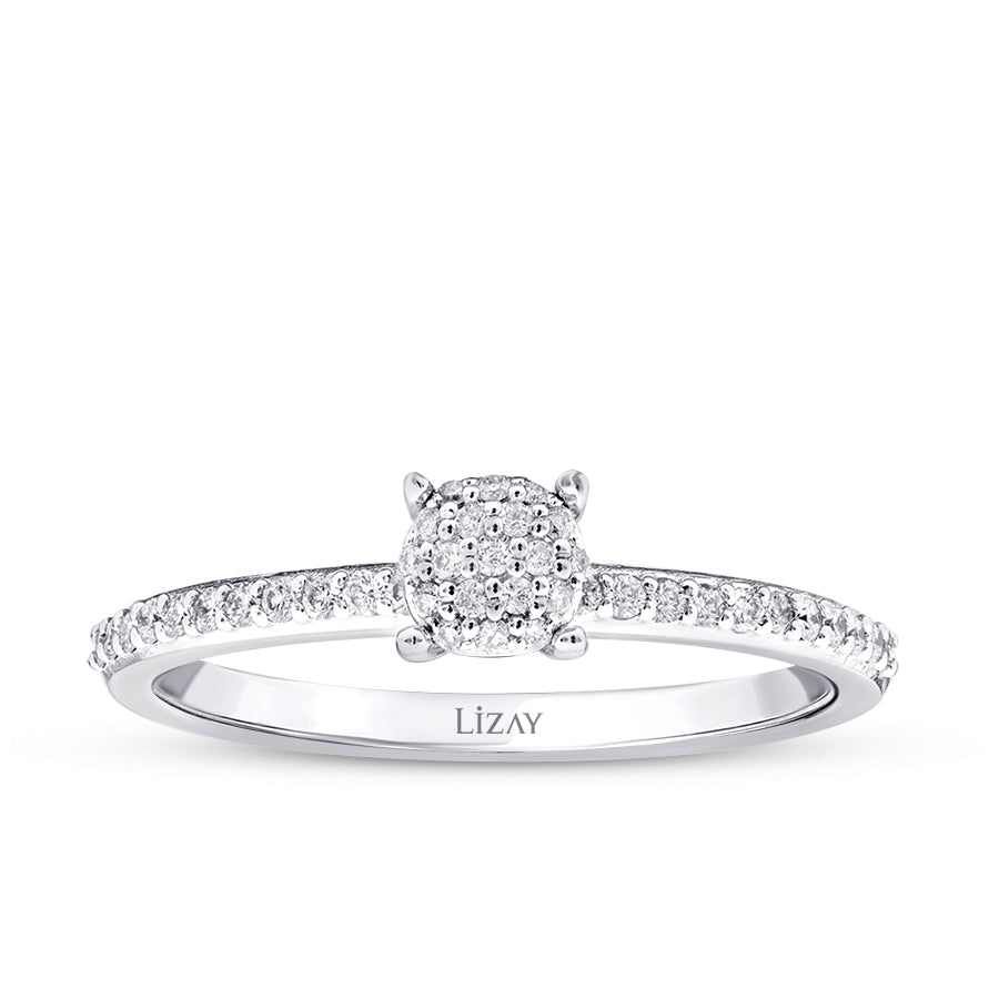 0.19 ct. Diamant Trend Solitär Verlobungsring