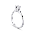 0,10 ct. Diamant Brillant Solitär Verlobungsring