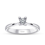 0.15 ct. Diamant Rund Solitär Verlobungsring