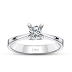 0,15 ct. Diamant Brillant Solitär Verlobungsring