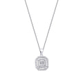 0,23 ct. Diamant Baguette Trend Halskette