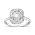 0,35 ct. Diamant Baguette Ring