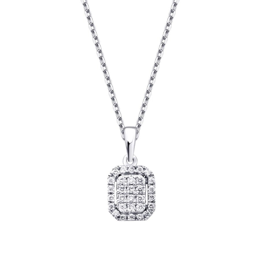0,12 ct. Diamant Trend Halskette