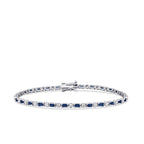 2.19 ct. Diamant Saphir Armband